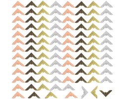 100 Stuks Bronzen Hoekbeschermers voor Boeken, Vintage Stijl, Metaal, Hoekbescherming, Boekaccessoires, Boekenhoekjes
