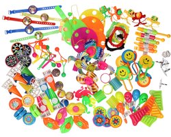 100 stuks uitdeel cadeautjes voor kinderen - Grabbelton kadootjes -