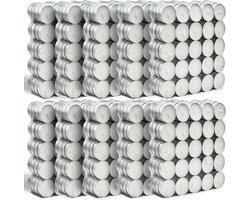 1000 Theelichtjes Lange Brandduur 4 Uur Ideaal voor Gastronomie en Decoratie