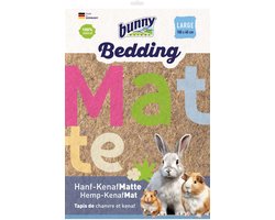 100x40 cm Bunny nature hemp-kenafmat hennepvezel / kenafvezel mat