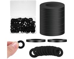 110 Stuks Rubberen Sluitringen Set voor Duurzaam Gebruik in Keuken en Badkamer