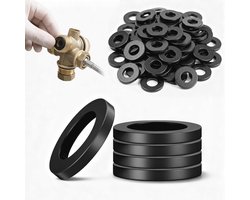 110 Stuks Rubberen Sluitringen Set voor Duurzaam Gebruik in Keuken en Badkamer