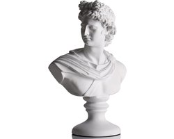118 inch Grieks standbeeld van David klassieke Romeinse buste voor woondecoratie grote godin Apollo sculptuur voor huisdecoratie harsambachten