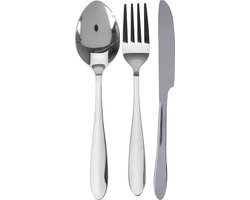 12-Delige bestekset tafelbestek - RVS - Keuken - Tafel dekken - Bestek - Voor 4x personen - Messen, vorken en lepels
