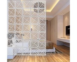 12-delige Set Decoratieve Kamerschermen voor Privacy - Multifunctionele DIY Scheidingspanelen