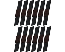 12 pieces tafel en stoel voetbeschermers - meubelbeenhoezen - tafelstoelbeenkussens - stoelbeenbeschermers - vilt - ijzeren buis