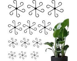 12 Plant Steunen voor Klimplanten, Duurzame Ondersteuning voor Rozen en Tomaten, Herbruikbare Tuinaccessoires voor Groene Vingers