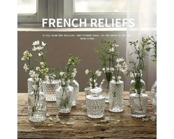 12 Stuks Glazen Vazen Set - transparant hydroponische plantenvazen - Vintage Decoratieve Vaasjes voor Tafeldecoratie - Fantastische bruiloft decoratie