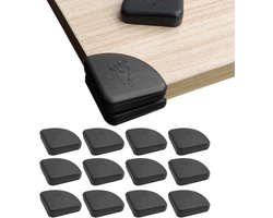 12 x Baby Corner Protector - Edge Protection - Silicone - Impact Protection voor Baby's - Hoekbeschermer voor Diverse Meubels