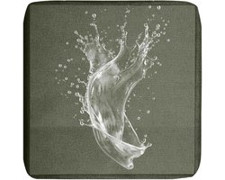 1/2/4 PCS Sofa Seat Kussenhoezen Outdoor Waterdicht,Tuin Vervanging Meubels Seat Covers met rits, Wasbaar,voor Indoor Outdoor Patio Sofa(Lichtgrijs,60x60x10cm 1pcs)