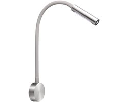 12V LED Leeslamp met Flexibele Zwanenhals - DC12-24V - USB Oplader - Rode Nachtverlichting - 4000K Neutraal Wit - 2.5W 254 Lumen - Wand Bedlamp - Camper Caravan Boot Truck Interieurverlichting