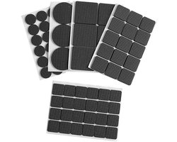 132 stuks verdikte anti-slip mat - multifunctionele tafel voet mat - meubels tafel stoel anti-slip - bescherming mat - anti-slip stoel tafel voet mat