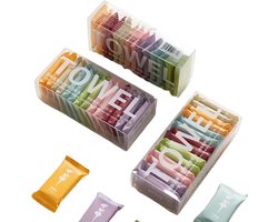 14 Draagbare Gecomprimeerde Handdoeken - 30 x 24 cm - Sneldrogend - Alcoholvrije - Wit - Vierhoek