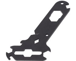 14-in-1 multifunctionele rigger tool van staal met wingnut, draadstripper en flesopener, ideaal voor gebruik bij campers, boten en andere buitenactiviteiten