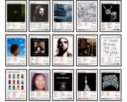 15 Stuks Album Cover Posters Muurdecoratie Set - 20x30cm Muziek Wall Art Collage Prints Zonder Lijst