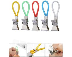 15 Stuks - Handdoekhouders - Handdoekclips - Handdoekklemmetjes - Houders - Klemmetjes - Ophanghaakjes - LOUZIR