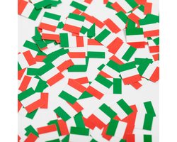 150 stuks Tafel confetti papier Italië - Hapjes Cocktail Tapas Zomer Terras EK WK Voetbal Decoratie Tafelconfetti