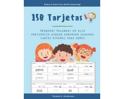 150 Tarjetas Primeras Palabras de Alta Frecuencia Kinder Aprender Jugando Cartas Español para Niños