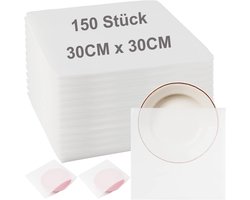 150pcs 30x30cm Bubble Wrap - EPE Foam Sheets voor Verhuizen - Bescherming voor Borden - Porselein - Meubels - Glas