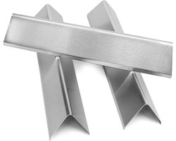 15.3 Inch Flavor Bars voor Weber Spirit 200 Series Gasgrills - RVS Verwarmingsplaat voor E210, S210, E220, S220 - 3 Stuks voor Perfecte Grillresultaten
