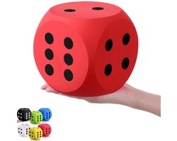 15cm Grote Rode Schuim Dobbelsteen - PU Elastisch Materiaal - Activiteit Speelgoed & Decoratie - Educatief Kinderspeelgoed