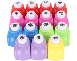 15Pcs Shape Paper Punch Set - Kleine Paper Puncher Voor Kinderen - DIY Creatieve Activiteiten - Scrapbooking Journaling Groeten