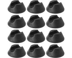 16-delige Haarspeld Beschermers voor Meubelpoot - Rubber Caps voor Tafel, Stoel en Bureau - Vloerbescherming en Antislip Silicone Tips