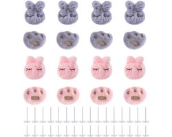 16 stuks Dekbedpinnen - Bed Sheet Holders - Quilt Clips - Dekbedovertrek Clips - Attachment Comforter - Quilt Fixing Clips - Om rommelige lakens te organiseren - Muitcolor