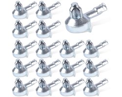 16 Stuks Planksteunpennen - Messing Plankpennen voor Boekenkast - 1,5 cm Hoog