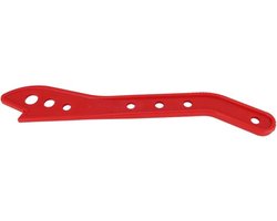 16.5inch veiligheid houtbewerking duwstok, houtzaag duwstok voor arpentry tafel werkende router, duwstok met ergonomisch handvat (rood)