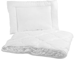 1680621 Deluxe Serie - Dekbed Set - 135x100 cm - 60x40 cm - Antiallergisch - Ademend