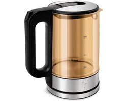 17L Glazen Waterkoker met LED-verlichting en Waterniveau-indicator - Goud