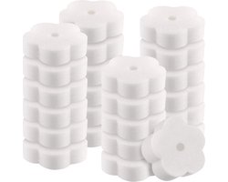 18 Stuks Olieabsorberende Schuim Sponsen, Bloemvormige Reinigingshulpmiddelen voor Hot Tub, Keuken en Badkamer Gebruik