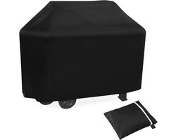 190*71*127 cm - Barbecuehoezen - Grote BBQ-hoes - waterdichte 210D robuuste buitengrillhoes - winddicht - uv-bestendig -scheurbestendig - weerbestendige gasgrillbeschermer - met opbergtas - zwart