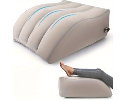 1pc Ergonomische Beenkussen Kussen voor Vrouwen - Hoge Steun, Comfortabele Pasvorm voor Vaatgezondheid & Postpartumzorg, Ademend Synthetisch Rubbermateriaal, Eenvoudig Te Houden met Vlekkenreinigingsinstructies, Ideaal voor Ouderen & Gebruik in de Ve