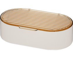 1stuk - Dubbellaags afneembaar zeepbakje - Bad Zeepschaaltje - Badkamer Accessoires - Soap dish - stijlvolle badkameraccessoire - Zeepbakje - Zeepdoosje met Deksel - Badkamer - Badkamer Keuken - Zeepschaaltje & Shampoo Bar Houder