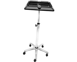 1stuk Verstelbare Haarstyling Cart Voor Kappers Eenvoudige Movable Haaraccessoire Ondersteuning Met Draaibare Wielen Voor Kapperszaken Haarverlengingen