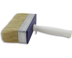 1x Blokkwast waterbasis verf 5 x 15 cm verfbenodigdheden - Verf/schilderbenodigdheden - Schildermateriaal - Verfkwasten voor waterbasis verf