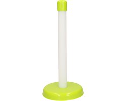 1x Keukenrol/keukenpapierhouder groen - 29 cm - Keukenbenodigdheden/keukenaccessoires - Keukenrolhouders - Keukenpapierhouders