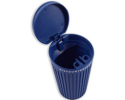 1x Universele asbak voor in de auto |Asbak met Deksel | voor Bekerhouder (Autoasbak) of Buiten - 13.5 cm