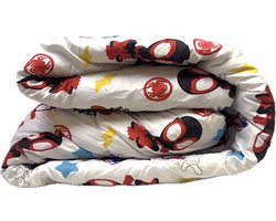 2-1 Kids Dekbed zonder overtrek Dekbed - 140 x 200 + 1 kussensloop 60x70 - Spiderman