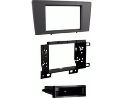 2-DIN-radiopaneel met opbergvak Volvo S60/V70/XC70 grijs (METRA)