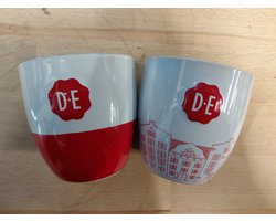 2 Douwe Egberts kopjes