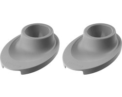 2 Eco Friendly eierdopjes - Bio plastic - Eierdopje - ontbijt