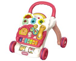 2-in-1 Babywalker – Loopstoeltje Baby – incl. speelbord met pianino