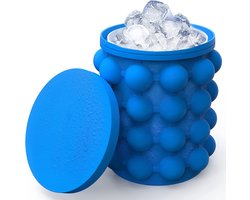 2 in 1 drankkoeler - IJsblokjesmaker - Wijnkoeler - IJsklontjes maker - IJsblokejesvorm