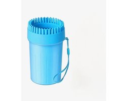 2 In 1 Hondenpoten Reiniger - Poten Schoonmaken Hond - Rubber - Blauw