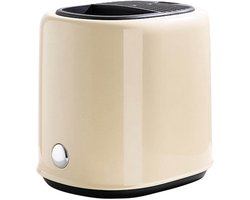 2 in 1 Keuken Sink - Keukenmes Houder - Keuken Gereedschap Organizer - Retro Ruimtebesparend - Grote Capaciteit voor Keuken - Beige