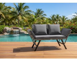 2-in-1 Tuinbank & Ligbed – De Ultieme Loungebank en Ligstoel voor Jouw Tuin, Terras of Balkon – Comfort, Duurzaamheid & Stijl in 1 Meubel Urbanhome