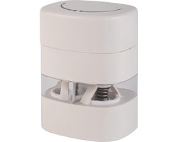 2-in-1 zout- en pepermolen met keramisch maalwerk en instelbare maalgraad - whisper white